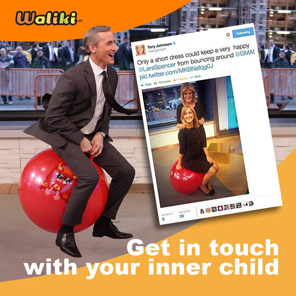 Waliki Hopper Ball storage-ready design makes travel easy.