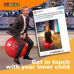 Waliki Hopper Ball storage-ready design makes travel easy.