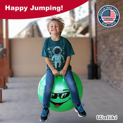 Waliki Hopper Ball durable construction handles active jumping sessions.
