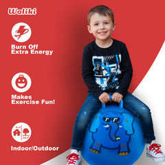 Waliki Hopper Ball safety tested for peace of mind and durability.