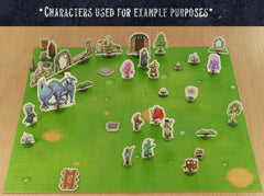 Wanderers Emporium foldable maps for portable, clutter-free sessions.