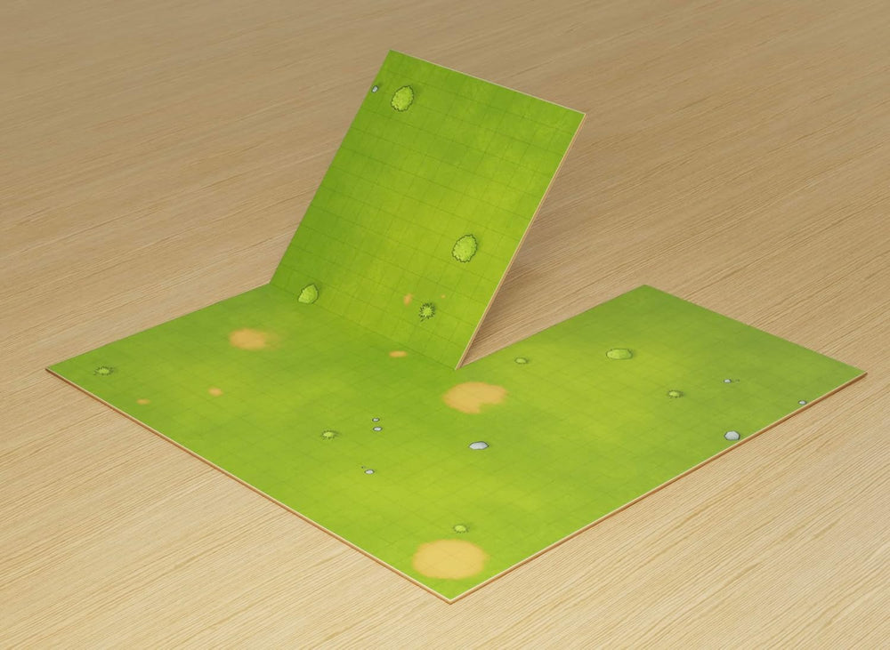 Wanderers Emporium high-gloss laminated boards resist wear.