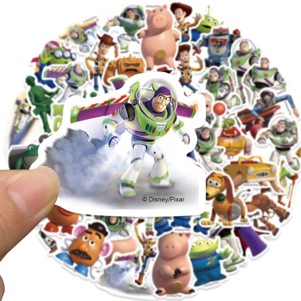 Wanhuatong 50-piece vinyl decals offer easy removal with no residue.