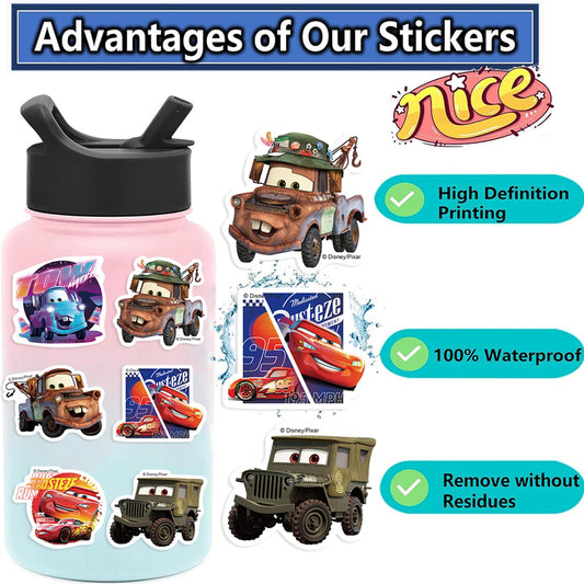 Wanhuatong car sticker designs add personality to notebooks and devices.