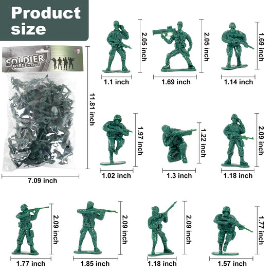Wankko army men 10 unique sculpts showcased for imaginative battles and classroom storytelling