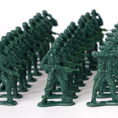 Wankko army men packaging with polybag and header card for tidy storage