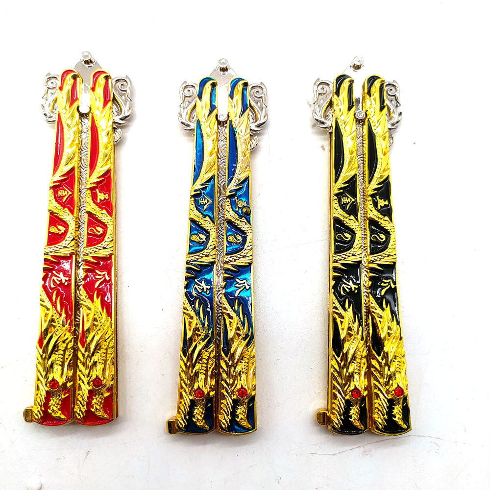 WANLIAN Dragon Tool 3-pcs set displayed for safe outdoor practice.