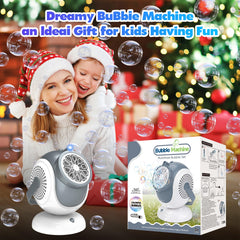 WANNA MAGIC Big Bubble Machine 75-degree tilt targets bubbles precisely.