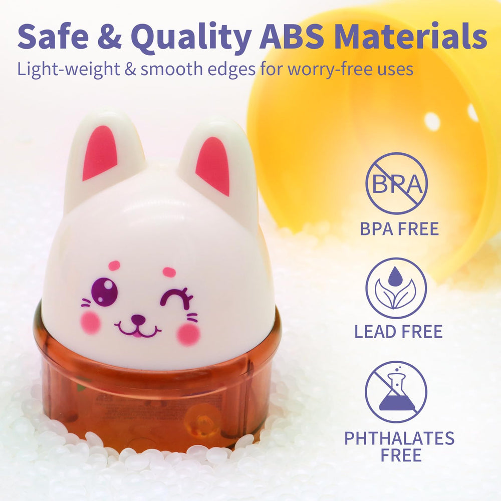 Wanonoo easy-clean stackable toy is lightweight for quick storage and travel.