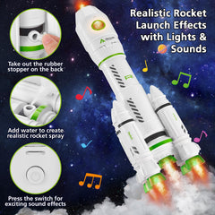 Wanonoo detachable pod with astronaut for realistic space mission play.