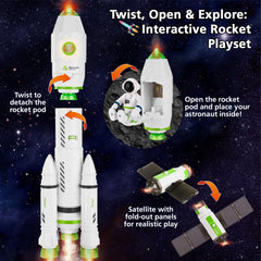 Wanonoo moon rover and space mission accessories expand imaginative exploration.