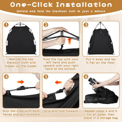 WANRU Pack N Play fits crib or playpen for travel
