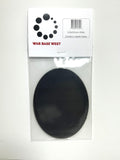 War Base West 120mm x 92mm oval base front view stabilizes Riptide for posing.