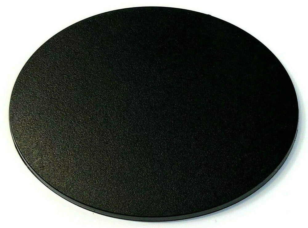War Base West 120mm x 92mm oval base side view provides balanced support for large figures.