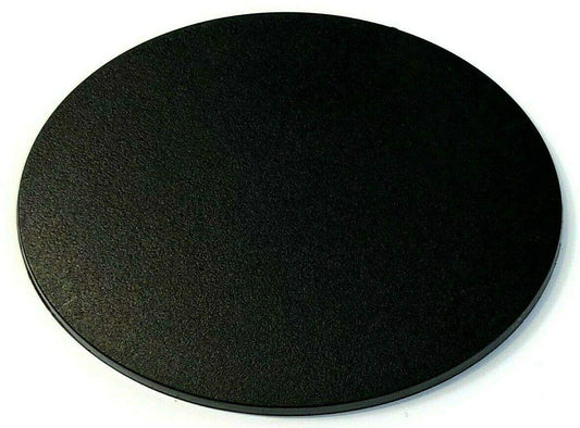 War Base West 120mm x 92mm oval base side view provides balanced support for large figures.