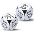 Wareon date night food dice in gift box for couples to decide meals playfully.