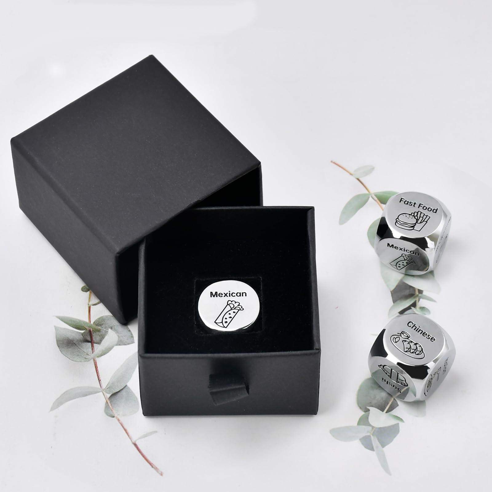 Wareon dinner decision dice used during date night.