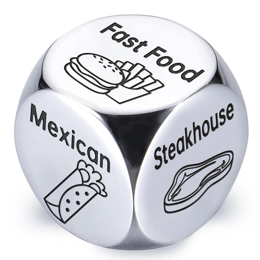 Wareon valentines steel dice with protective film, ideal for gift giving.