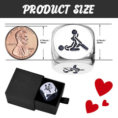 Wareon wedding gift dice for couples