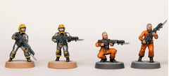 Wargames Atlantic Death Fields Cannon Fodder box contents excluding bases for versatile use.