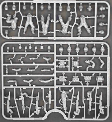 Wargames Atlantic Death Fields Cannon Fodder grenades and backpacks add battlefield detail.