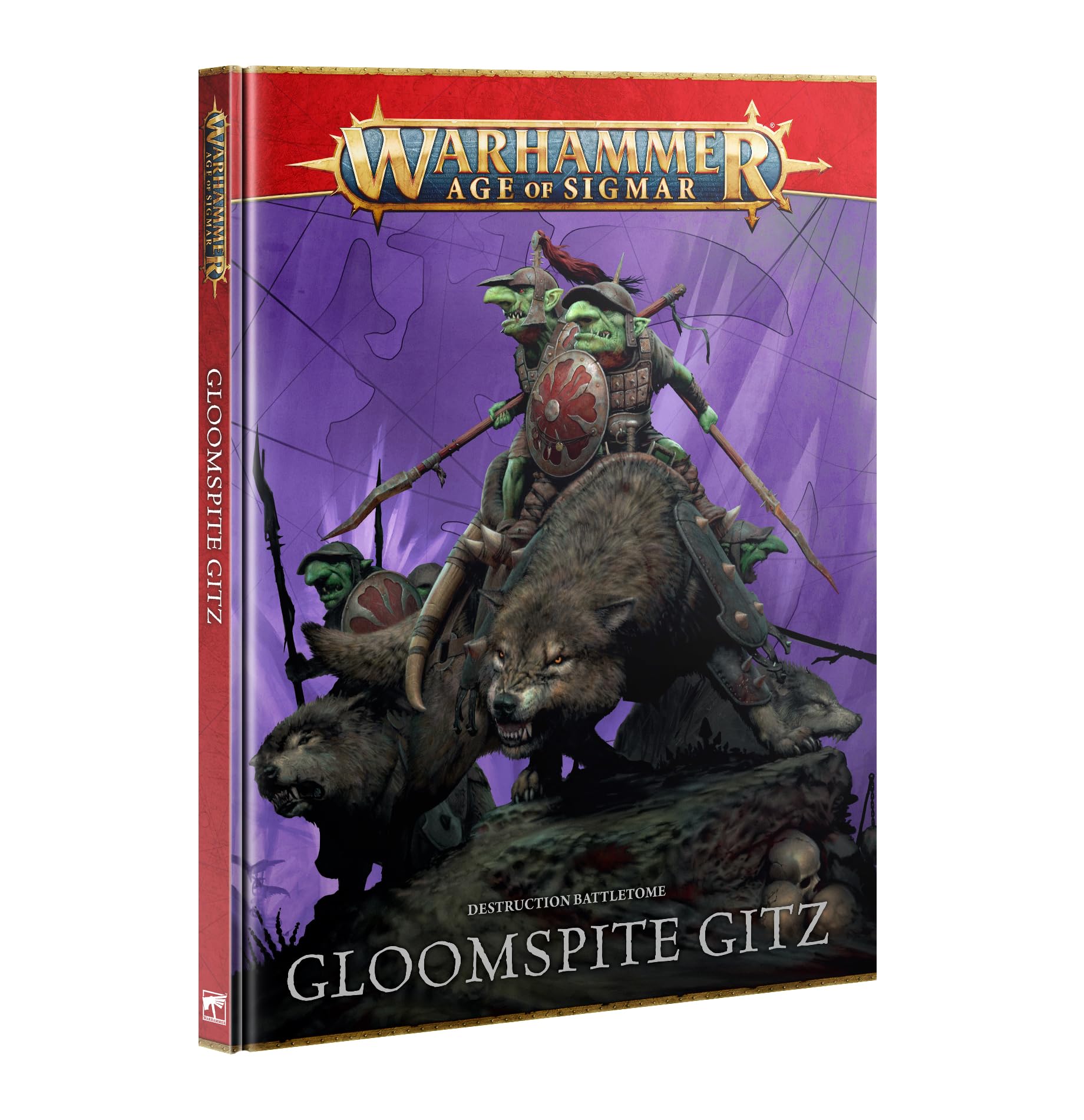 Warhammer Age of Sigmar Battletome Gloomspite Gitz 2023 cover elevates display and collection appeal