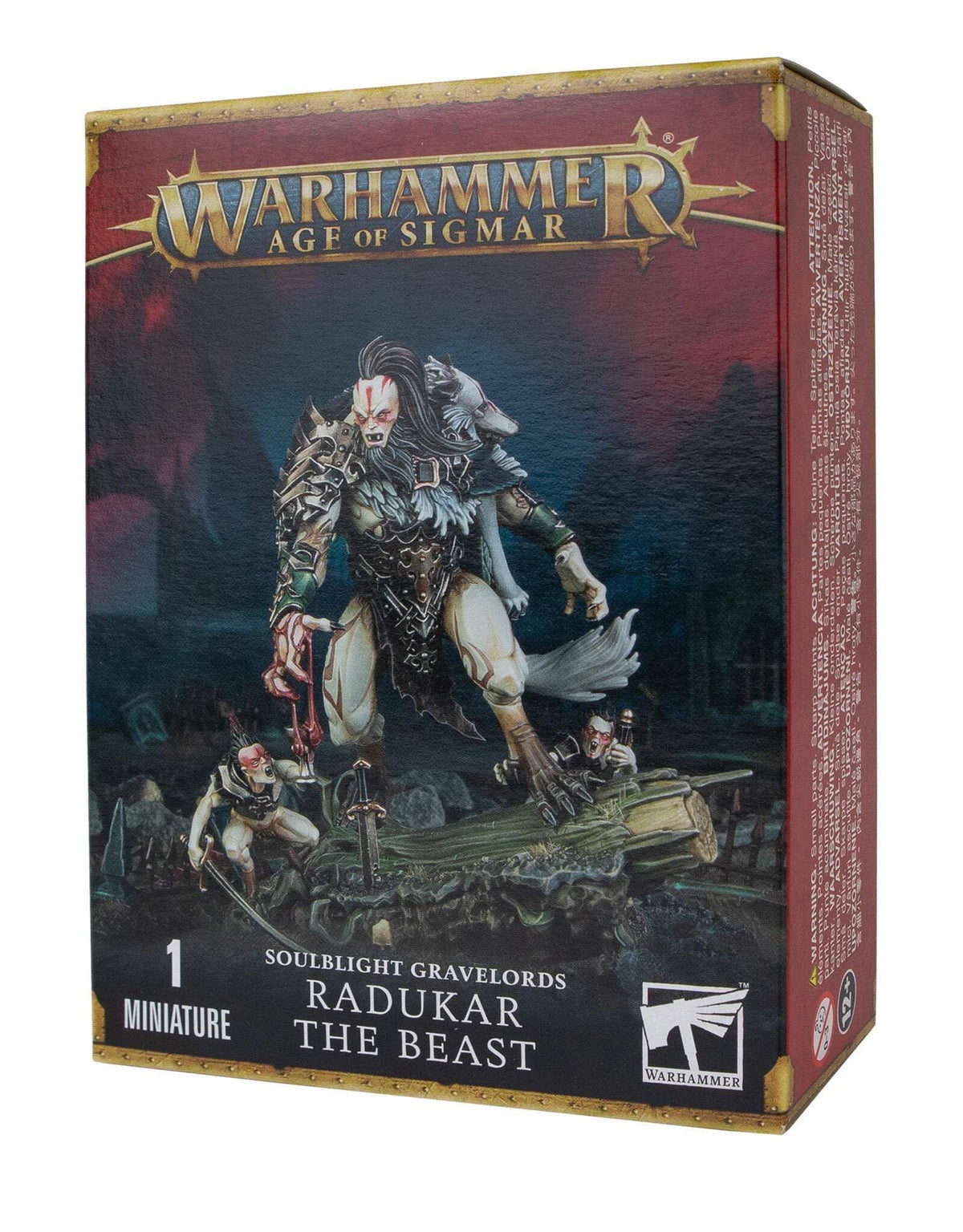 Radukar the Beast miniature from Warhammer Age of Sigmar, bold tabletop presence