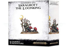 Warhammer Age of Sigmar Skragrott the LoonKing miniature, perfect for painting detail and commanding Gloomspite units.