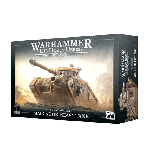 Warhammer Malcador tank front view for Solar Auxilia battles