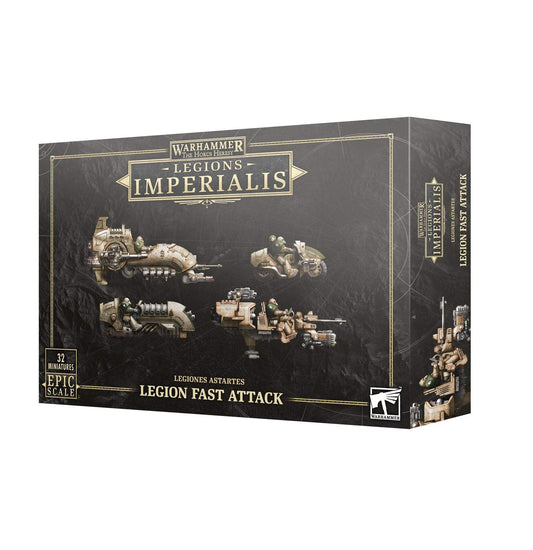 Warhammer Legions Imperialis Legion Fast Attack miniatures for fast assault tabletop battles