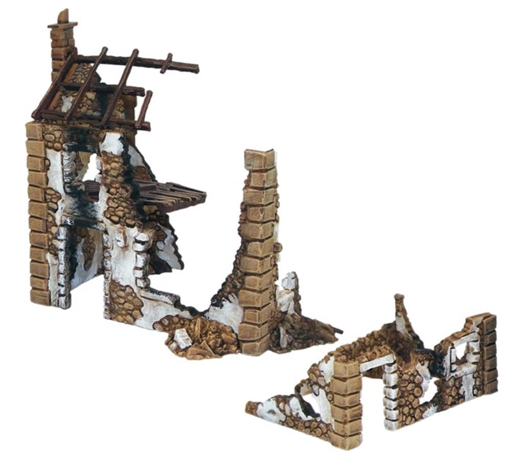 Warlord Bolt Action diorama-worthy display for a historical tabletop scene.