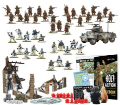 Warlord Bolt Action starter set vehicles add authentic WWII battlefield options.