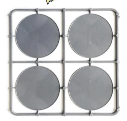 Warlord Games lip-edged bases provide secure miniature mounting