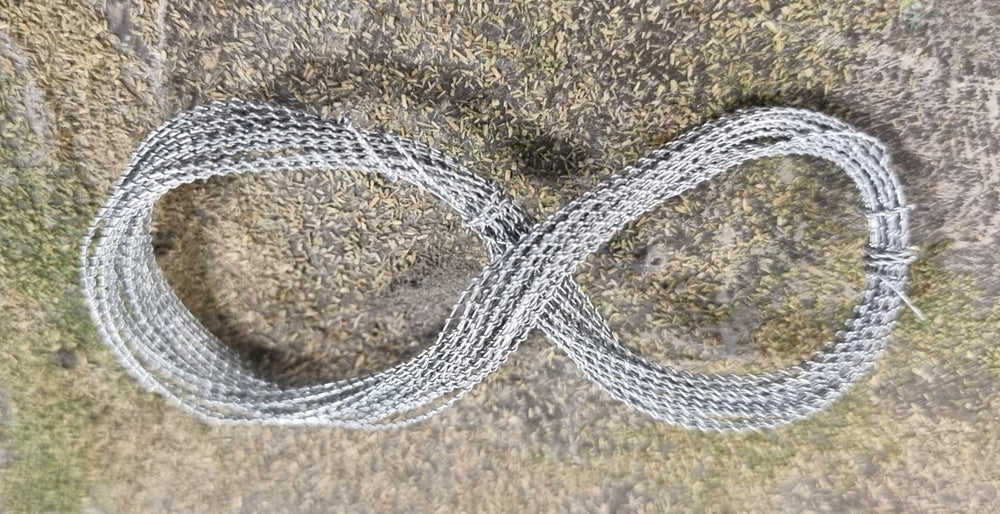 Warlord Games barbed wire 5m diorama base setup highlights easy customization for varied terrain.