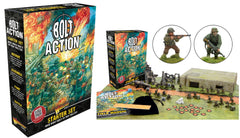 Warlord Games Bolt Action Starter Set book with rules and painting guide for beginners