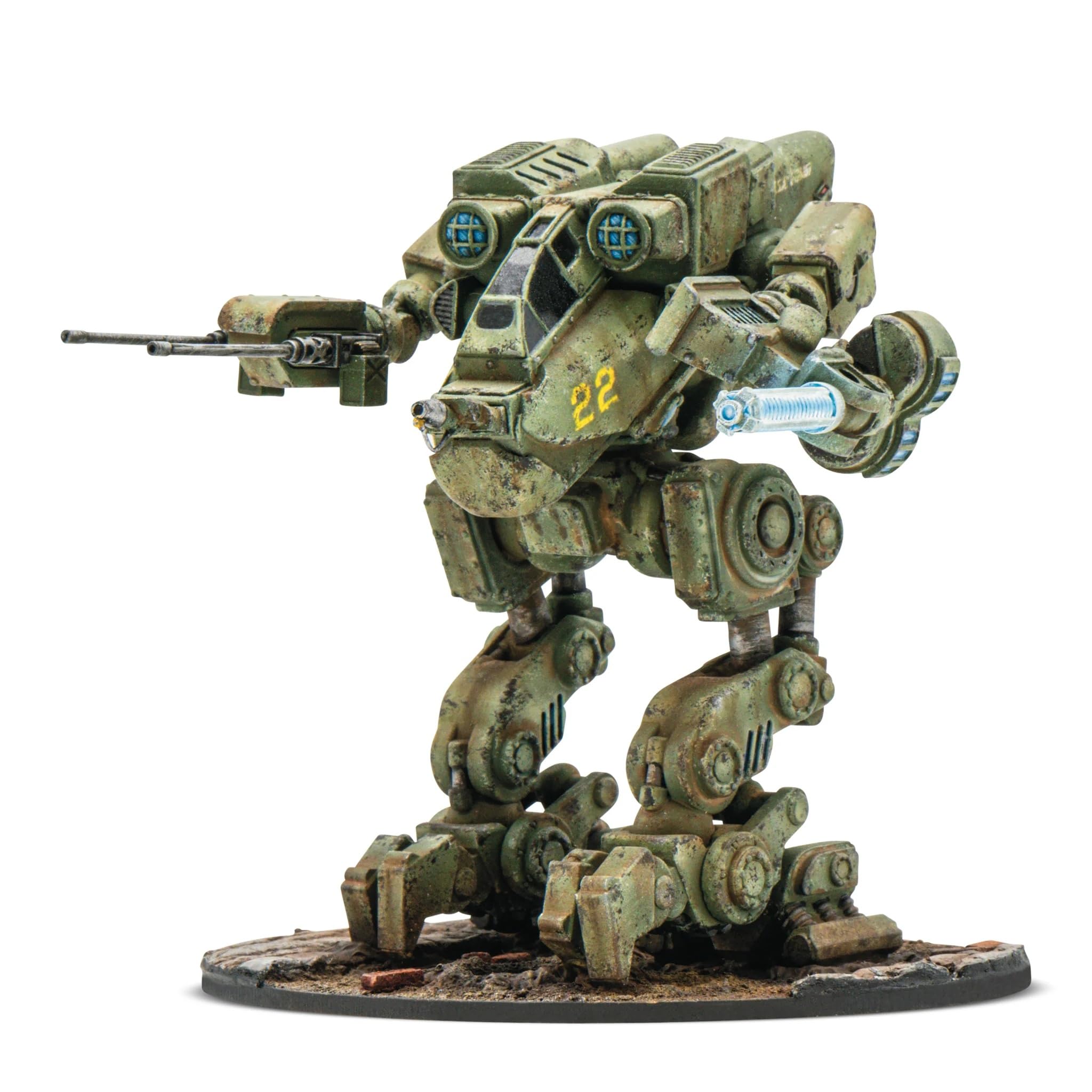M2A5 Linebacker jump walker plastic model for mobile fire support