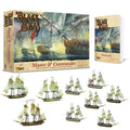 Warlord Games Master Commander set box content with detailed miniatures and core rules for quick setup.