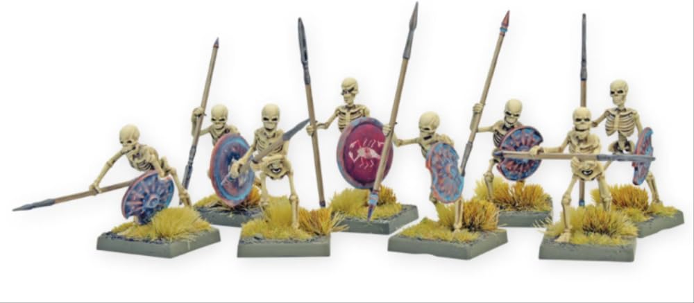 Some skeletons rise from the ground for dramatic, cinematic display options.
