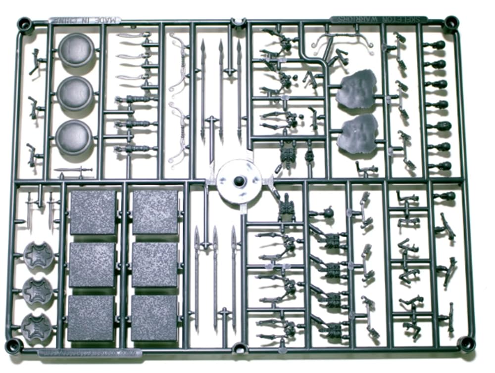 Unassembled and unpainted kit ideal for hobbyists who customize models.