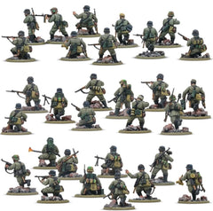 Warlord German Army Veterans Infantry 28mm gas cape bags for early-war detailing