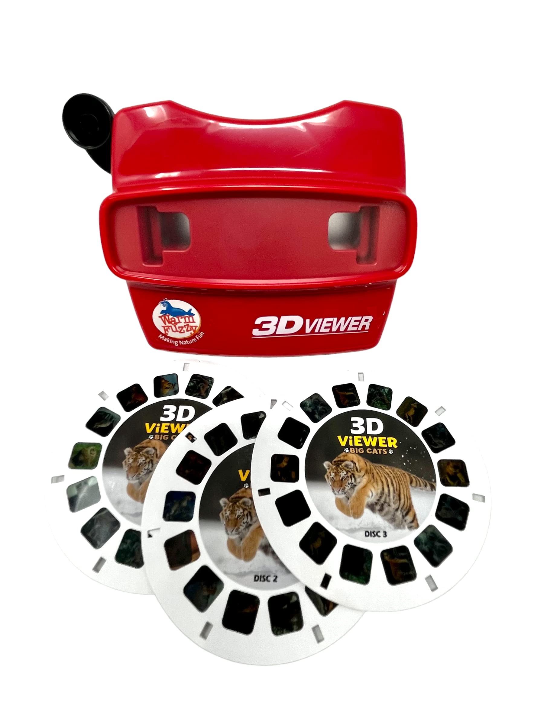 Warm Fuzzy 3D Big Cats Viewer Bobcat Disc brings cozy backyard wildlife to life