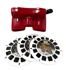 Warm Fuzzy 3D Big Cats Viewer Lynx Disc reveals forest cats in crisp 3D detail