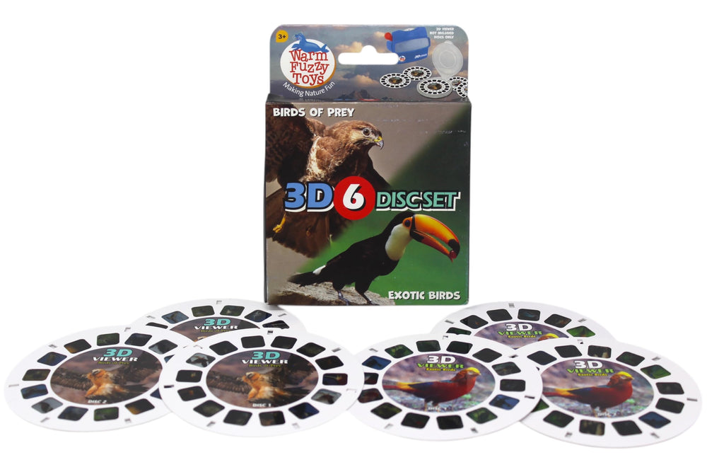 Warm Fuzzy Viewfinder Reels features the American Kestrel for engaging wildlife exploration.