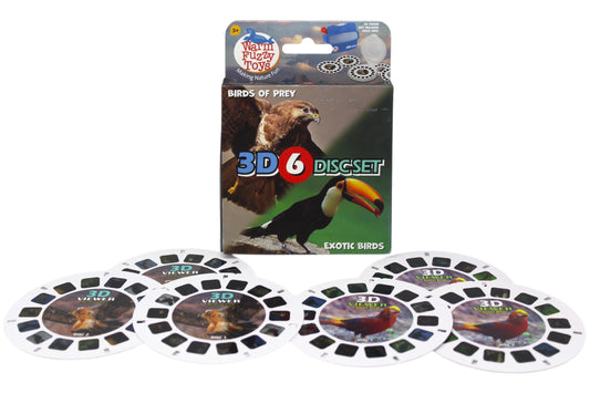 Warm Fuzzy Viewfinder Reels features the American Kestrel for engaging wildlife exploration.
