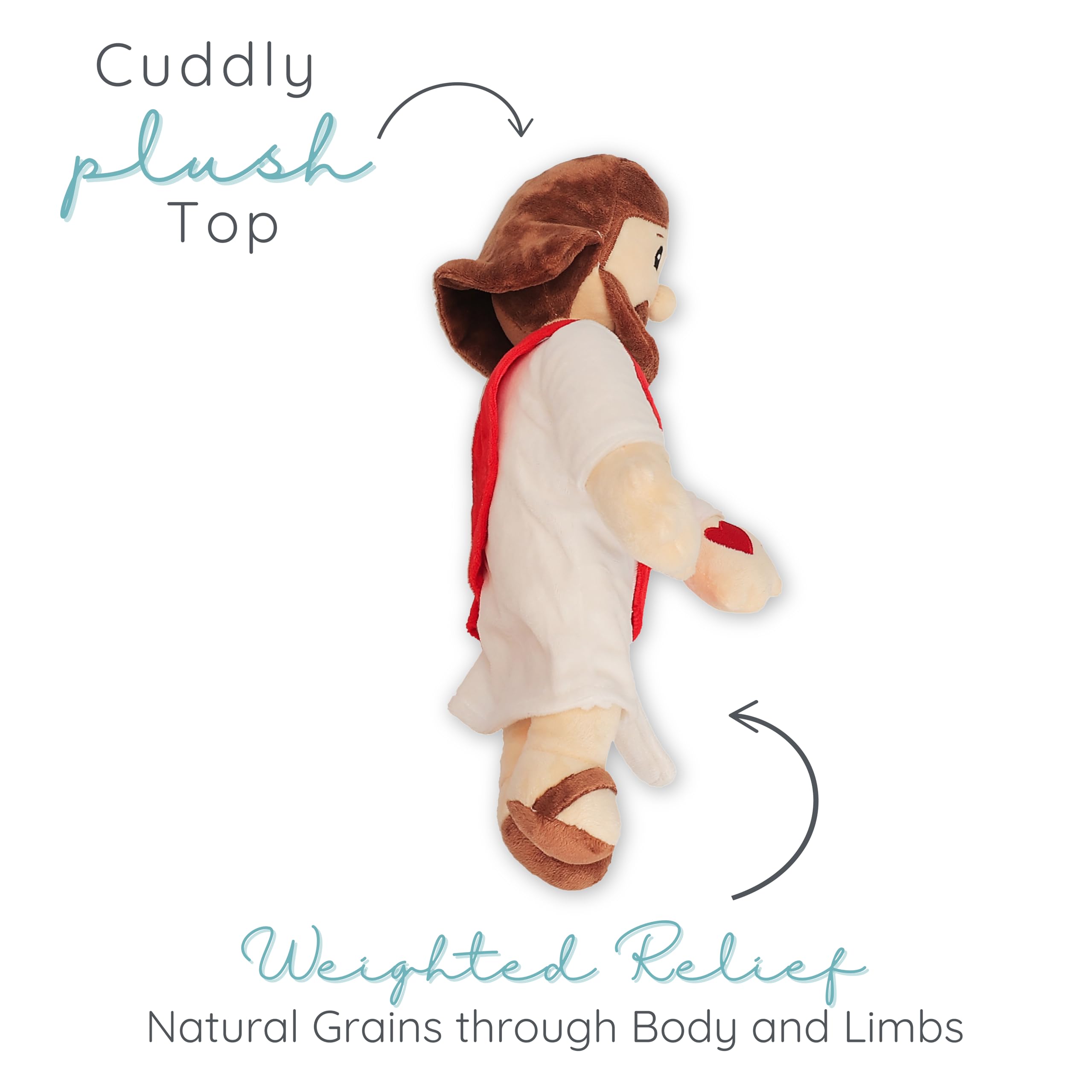 Jesus plush lavender aroma enhances cozy moments with Warm Pals.
