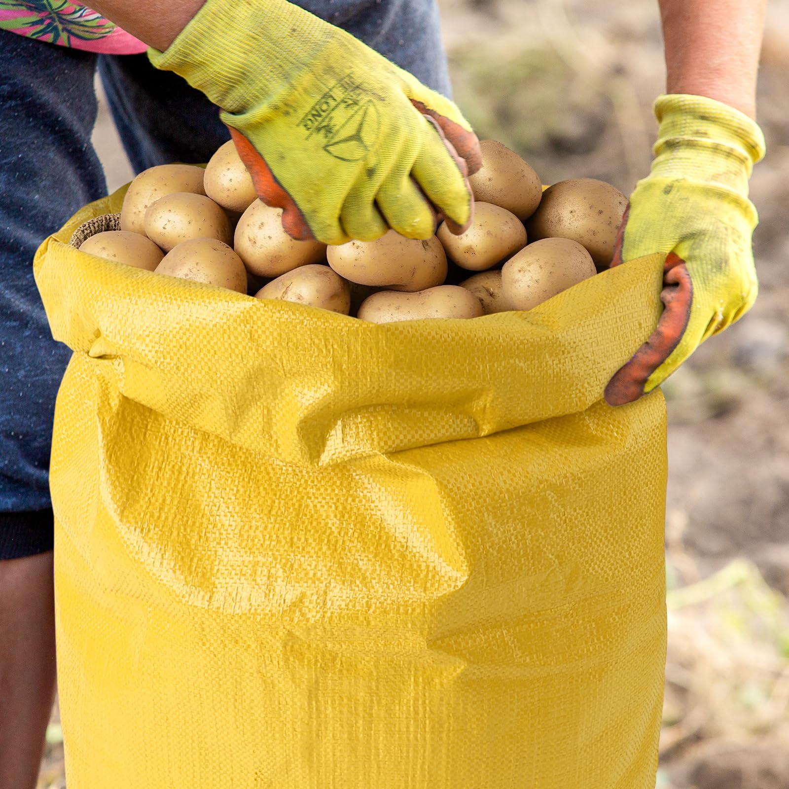 Ideal outdoor party gear, Warmfarm sacks double as storage or lightweight decor.