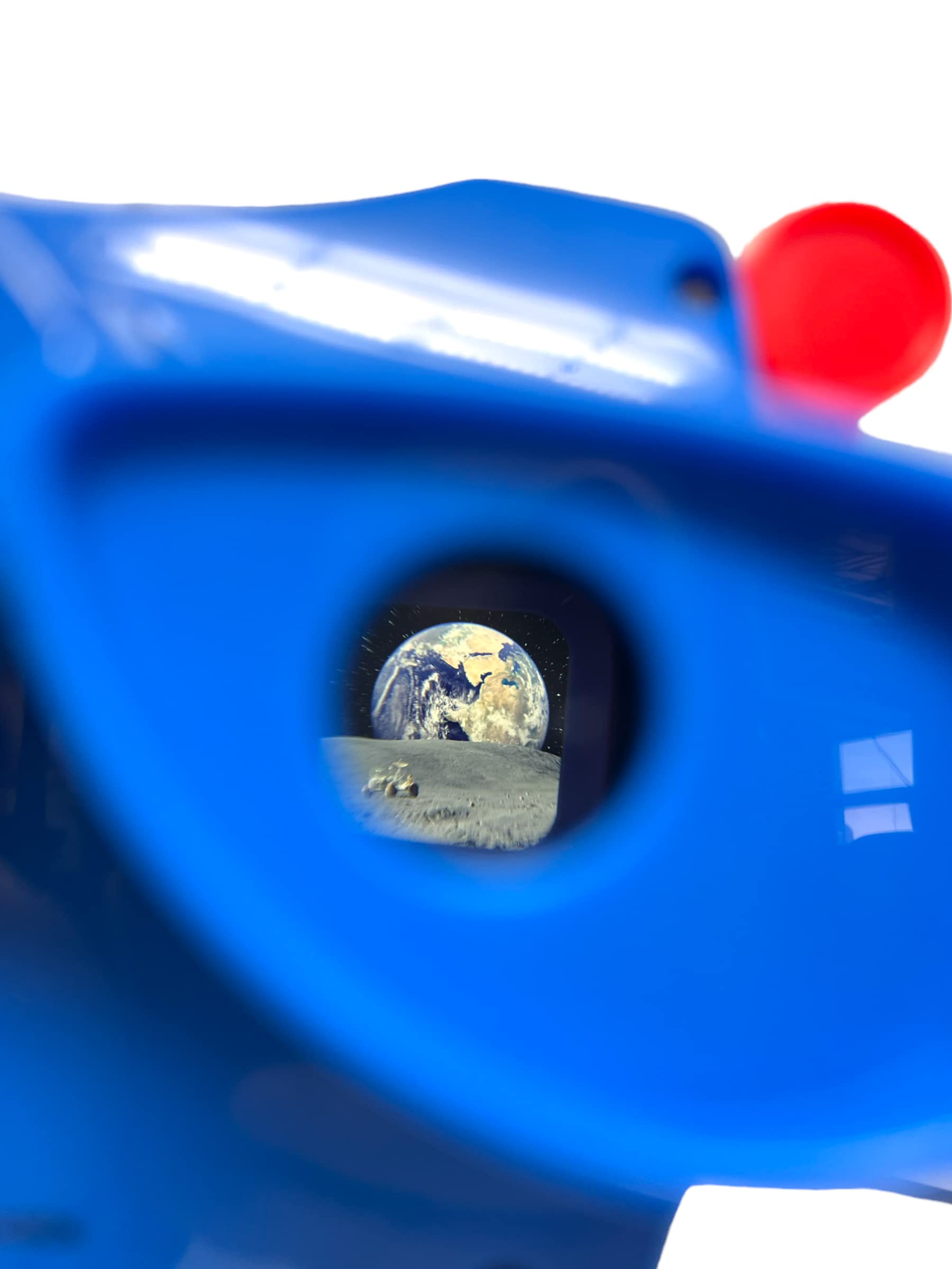 Warm Fuzzy 3D Viewfinder Space Planet Closeup highlights planets for discussion and wonder.