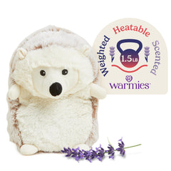 Warmies Hedgehog microwavable plush for cozy warmth and comfort.