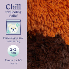 Warmies Red Panda child-safe design suitable for all ages.