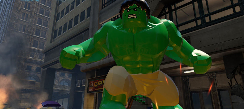 Warner Bros Lego Marvel's Avengers PS4 co-op mode lets you team up for shared adventures.